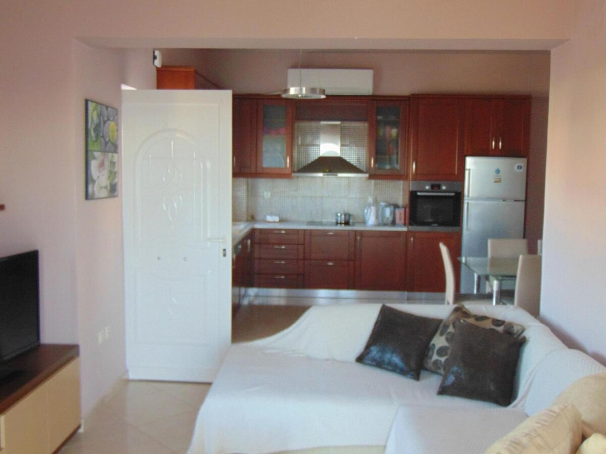 Comfy Beachfront Litinas Casa With Seaview Chania  Buitenkant foto